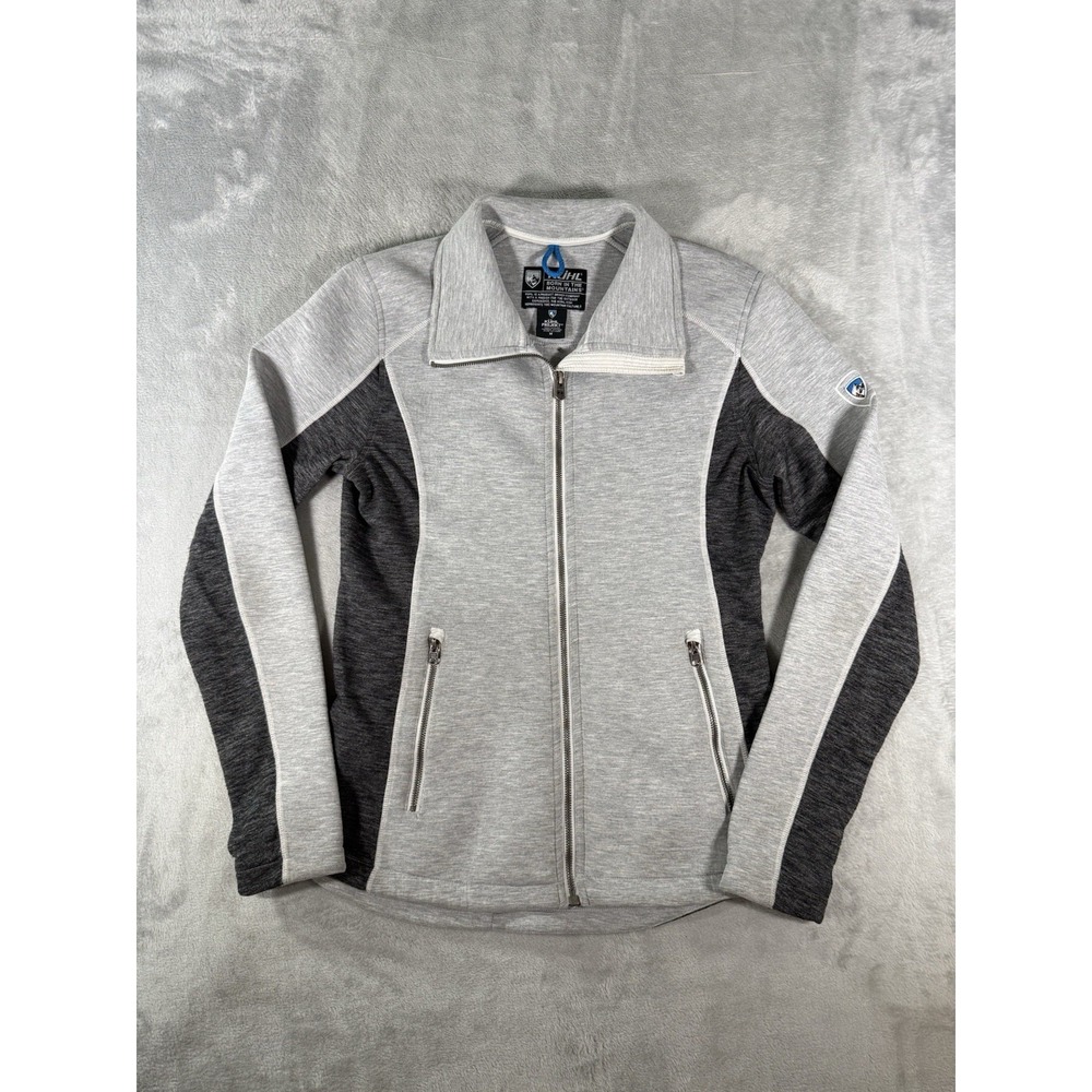 Kuhl Projekt Jacket Womens Medium Grey Full Zip Hiking Outdoor Casual